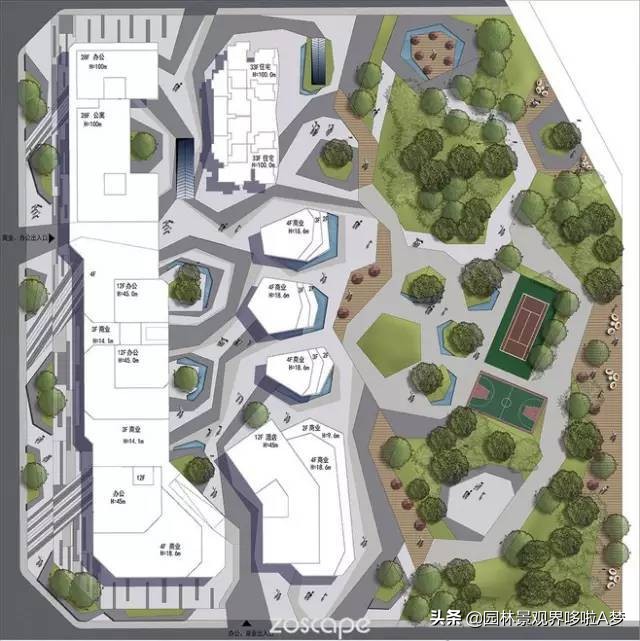 100张水景设计图,景观设计元素整理图