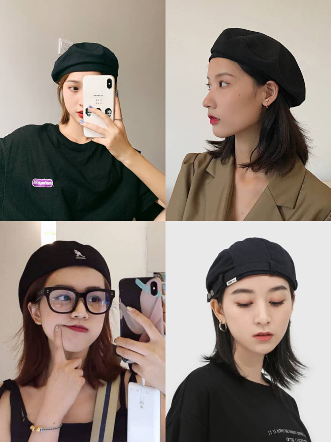 鹅蛋脸怎样挑选适合自己的帽子,方脸长脸适合什么样的帽子