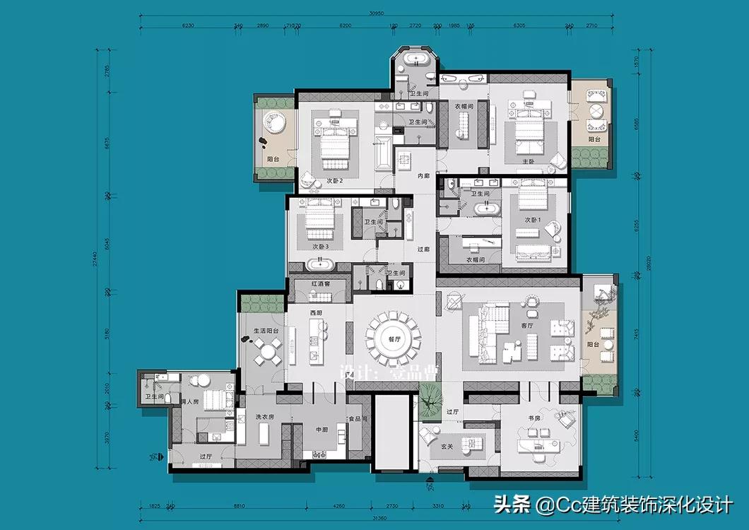 室内设计平面优化小户型,户型优化教程