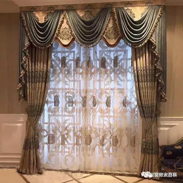 窗帘帘头款式搭配效果图大全,家有窗帘推荐