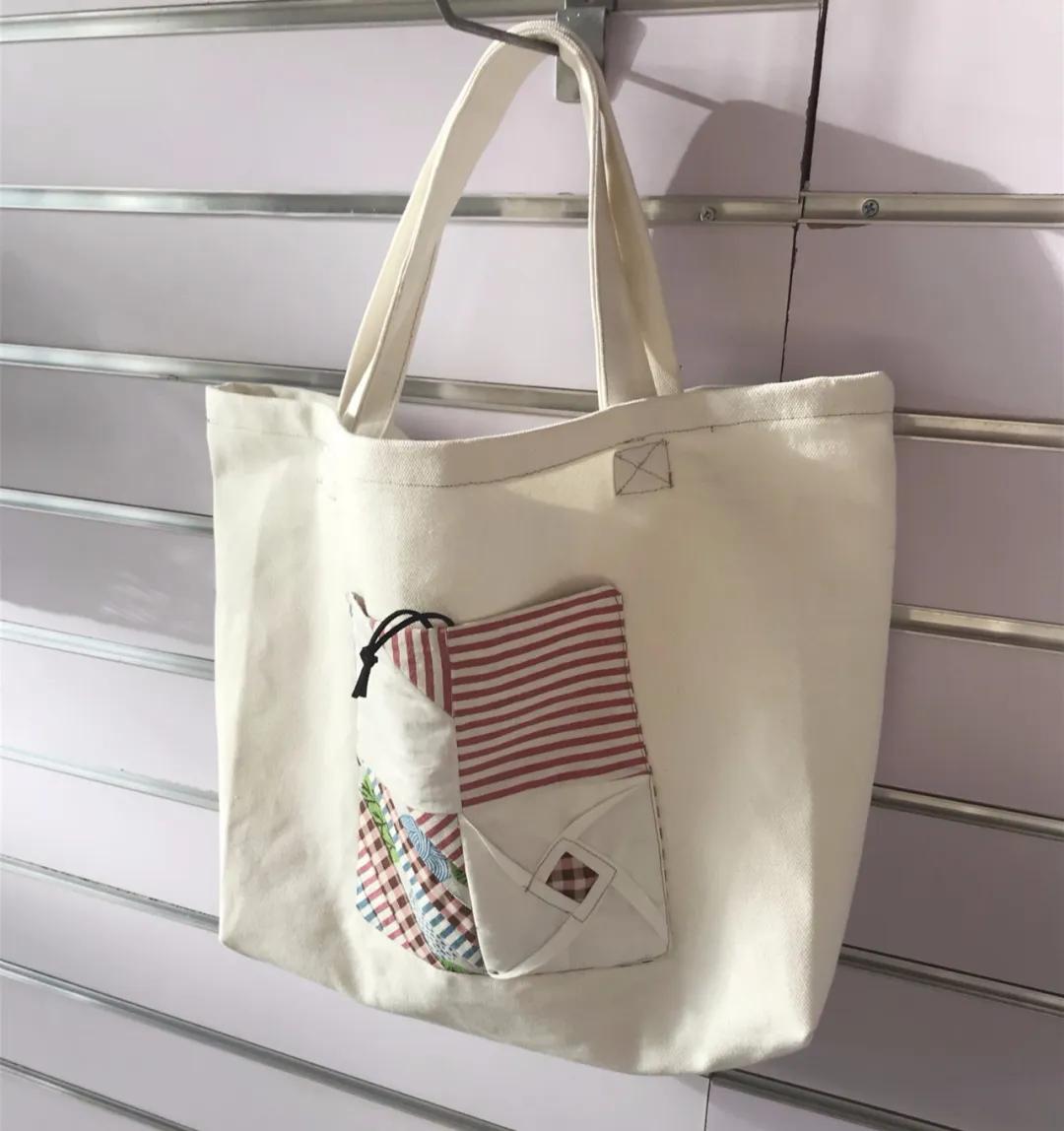 环保袋制作方法布,帆布环保购物袋做法