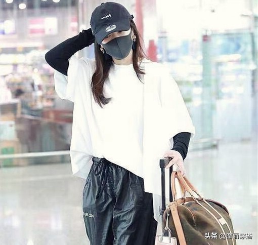 卷裤脚日系哈伦裤,小腿外翻适合哈伦裤与直筒裤