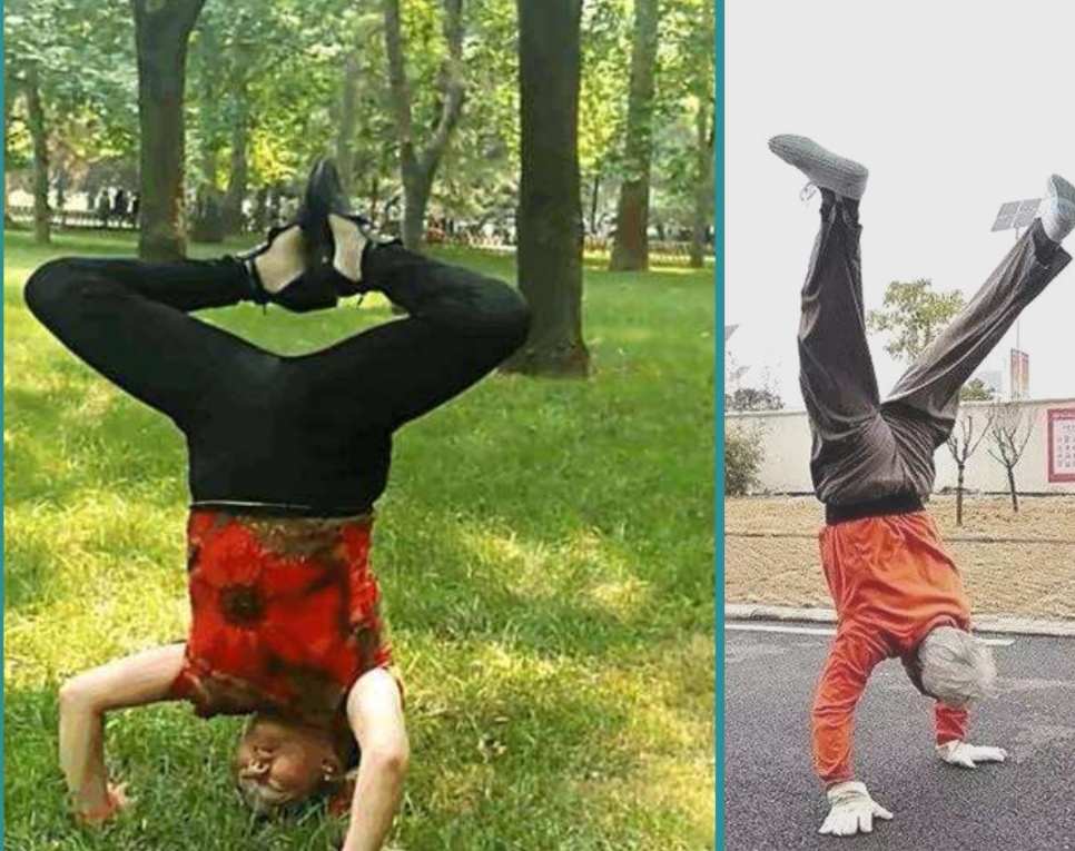 论抗衰老和冻龄能力，瑜伽倒立NO.1,教你零基础也能驾驭倒立