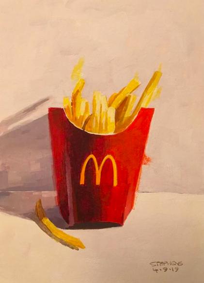 简单油画临摹素材,适合油画初学者临摹的油画