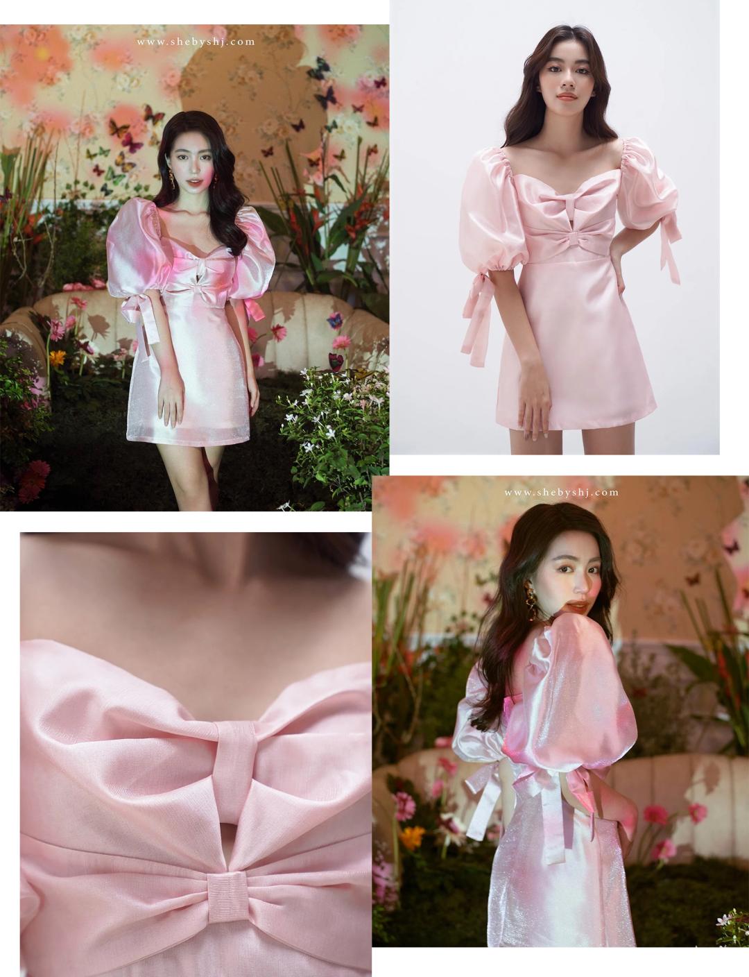 淡黄的长裙蓬松的头发现实穿搭,淡黄的长裙蓬松的头发视频穿搭