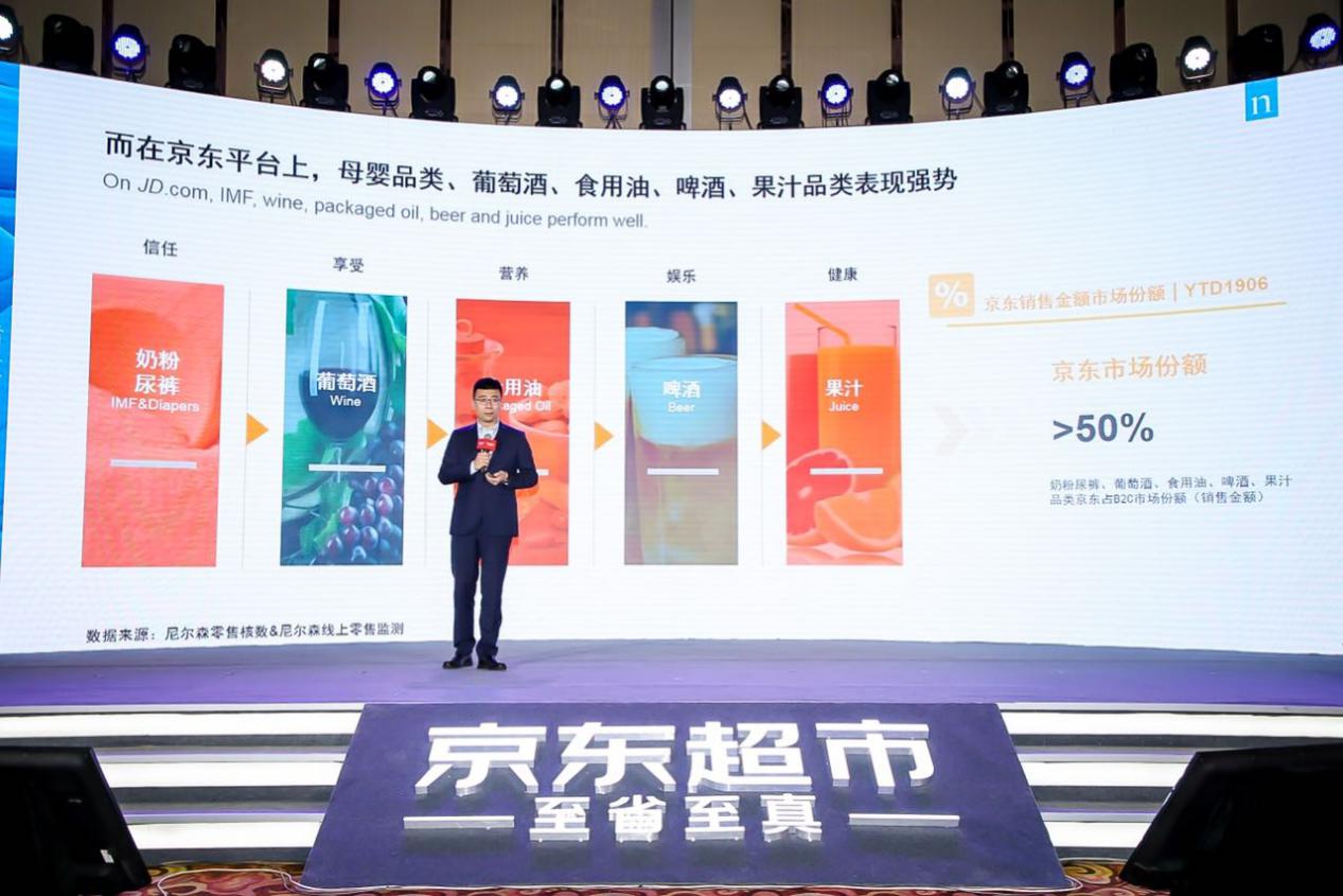 婴儿奶粉尿布居B2C线上市场第一京东超市成众母婴品牌最大零售商