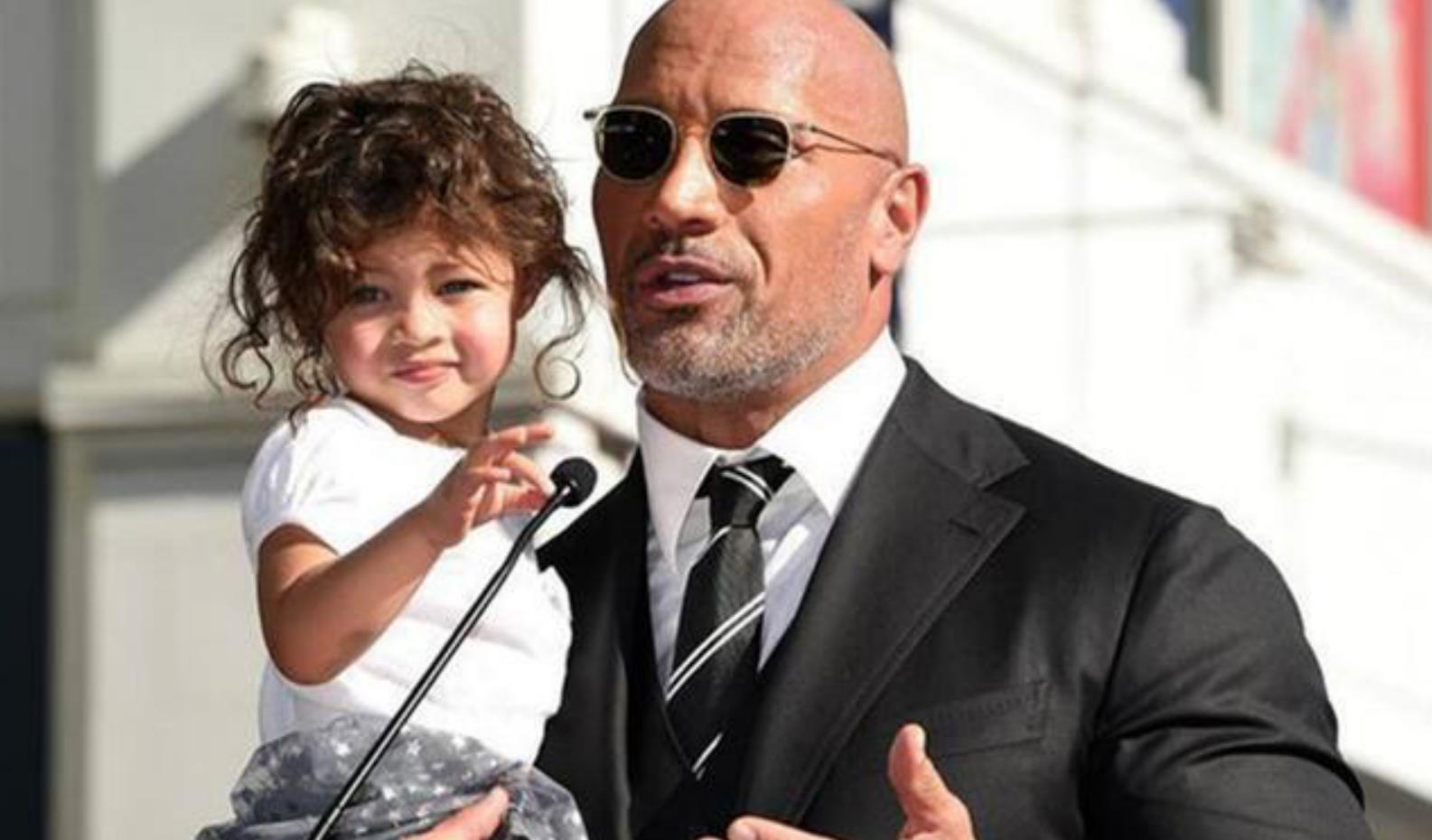 基因强大女儿个个都很漂亮,强森的三个女儿名字