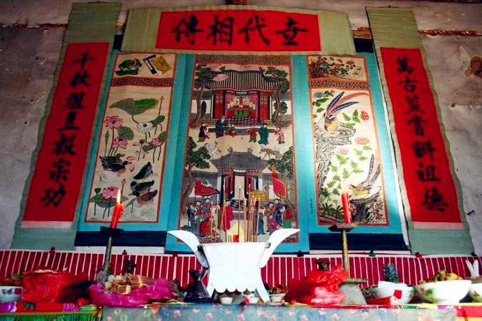 山东省聊城地区除夕请家堂视频,山东除夕请家堂视频