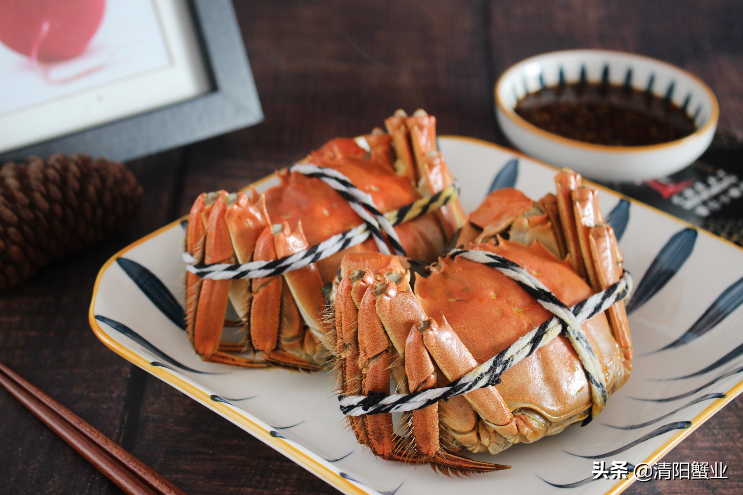 镇江正宗阳澄湖大闸蟹新鲜美味,阳澄湖大闸蟹秋天的美味