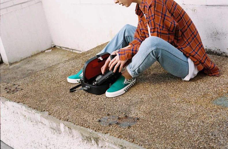 穿vans飙摩托,燃爆点穿搭