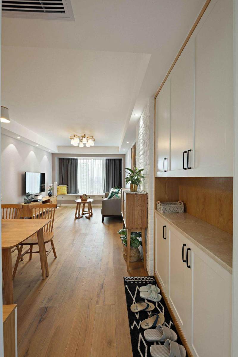 杭州美式古典装修设计,杭州150方现代轻奢装修风格