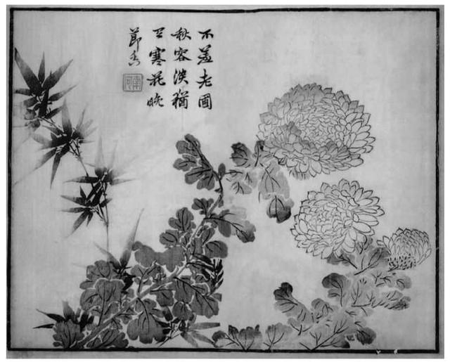 菊花写意画法100幅,简单的写意菊花画法