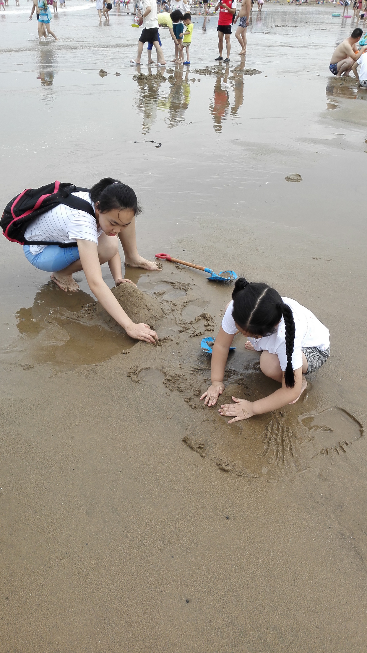 舟山群岛第5大岛沙雕故乡朱家尖，10里金沙美如画，大青山来自驾