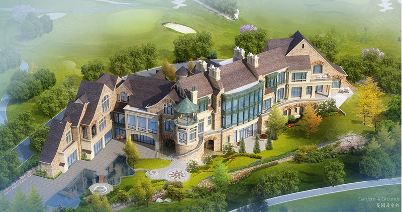 天府之国富人区,天府之国天府新区别墅