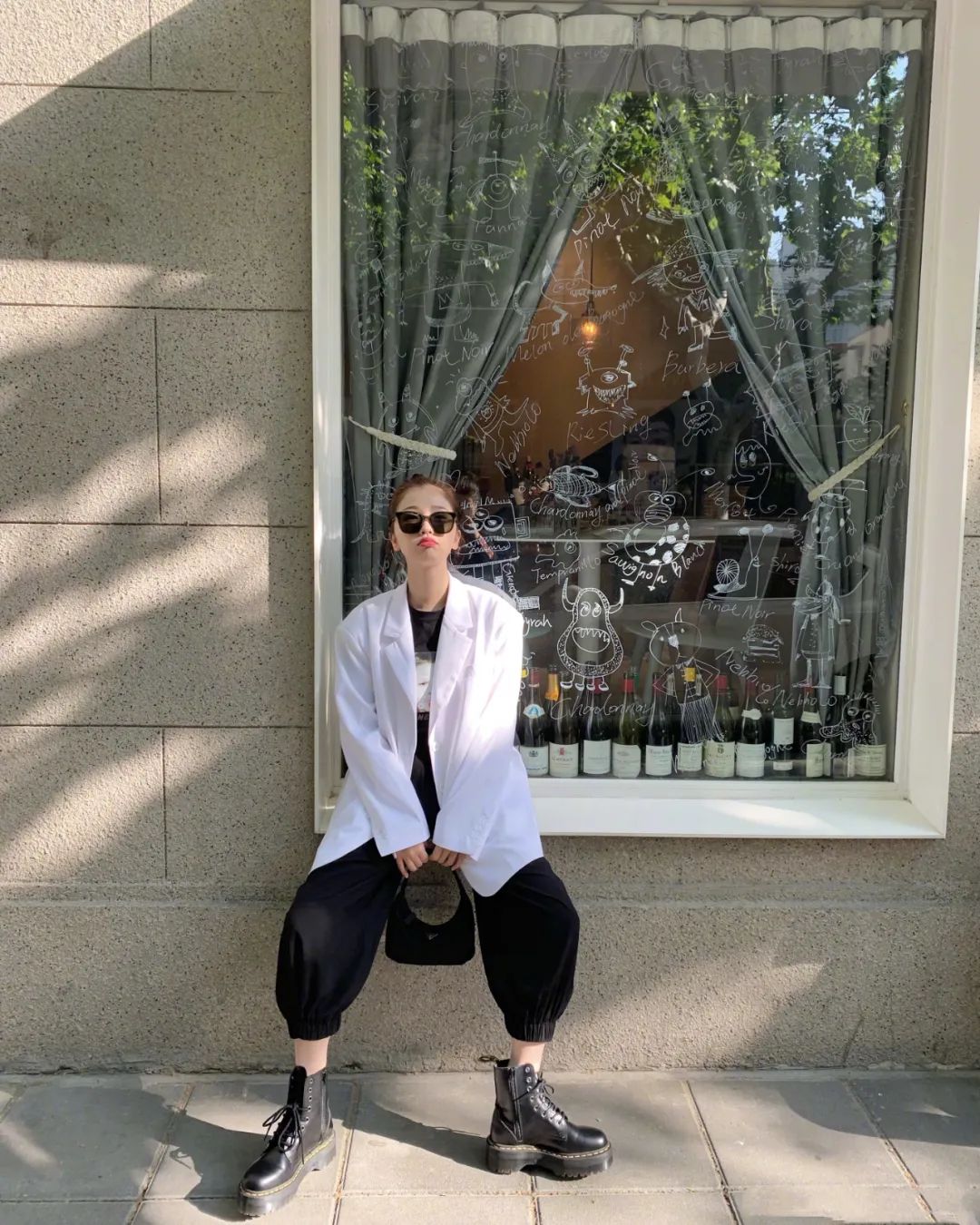 jennie甜酷风穿搭,jennie新造型lisa同款穿搭