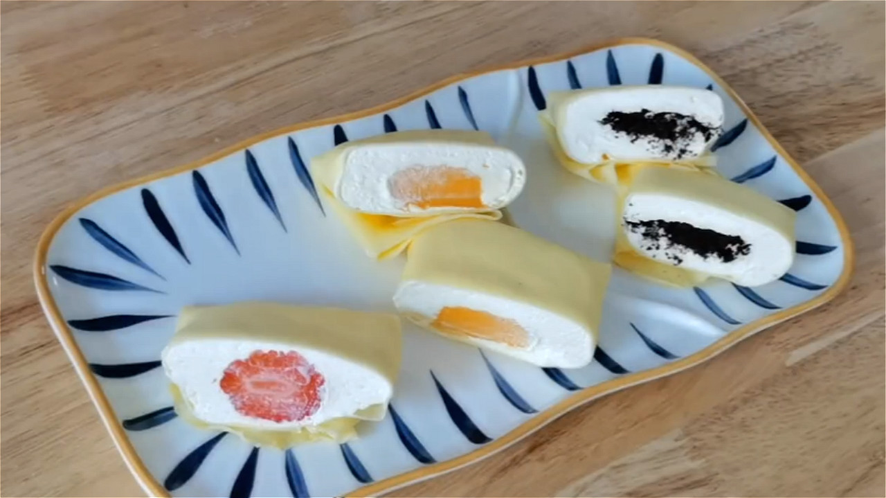 自制班戟蛋糕,甜品班戟怎么做