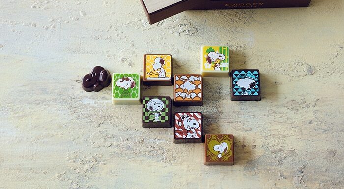 岛国京都开了史努比巧克力专卖店,里边的巧克力好可爱啊