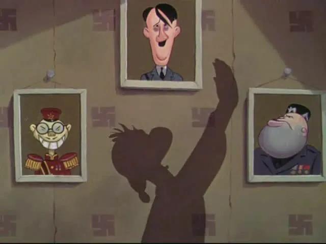 反纳粹德国的动画,纳粹德国出的动画