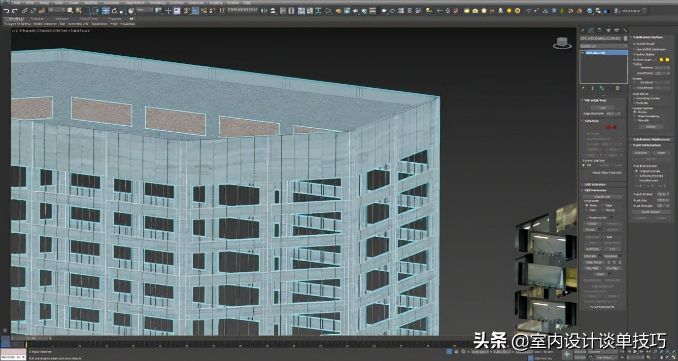 一位学员制作室外效果,一天完成整个过程,劳动报酬2K