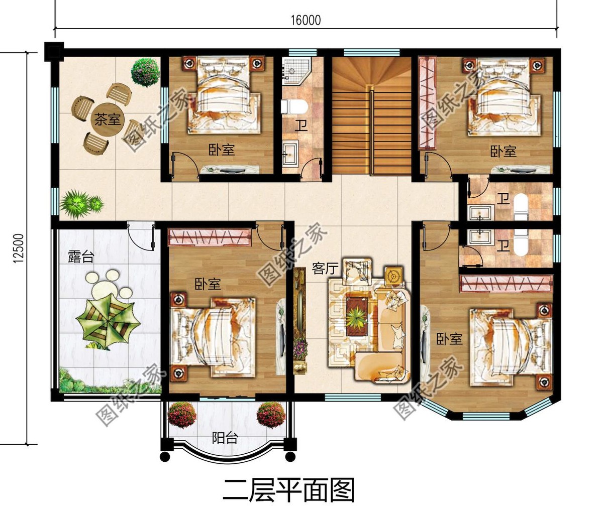 三款带烟囱的漂亮别墅,袅袅炊烟,重回儿时的记忆