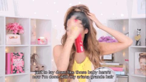 又酷又帅气的发型高马尾,复古发型女生港风长马尾