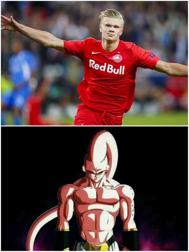 足球球星神似动画人物,足球动漫人物对比