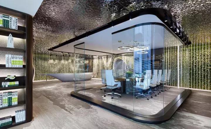 MAD在南京打造的证大喜玛拉雅中心,你知道办公样板间长啥样吗?