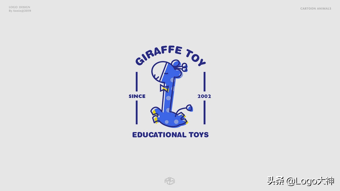 餐饮卡通logo设计,卡通阿婆logo设计