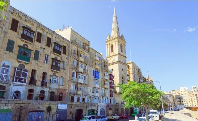 马耳他地中海迷人蓝色海水,地中海明珠马耳他视频