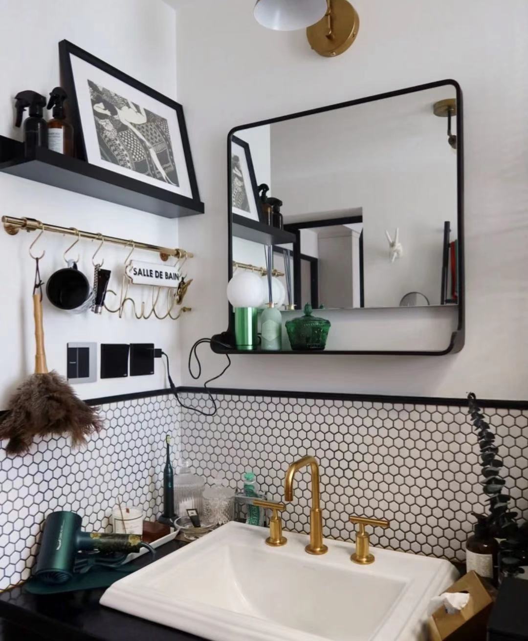 80后女大学生装修设计,女士创意卫生间