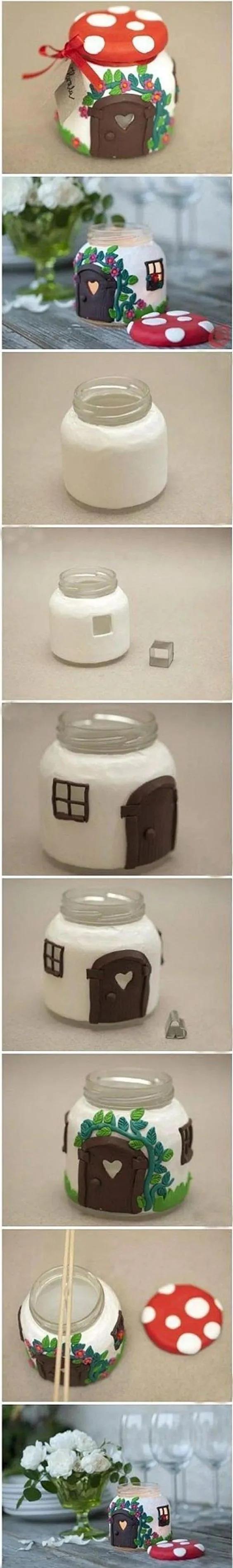 家里剩的瓶瓶罐罐可以用来做什么,家里瓶子改做花盆