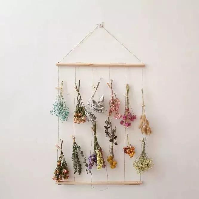 她用这种高颜值的干花装饰家里，隔壁邻居都惊叹不已