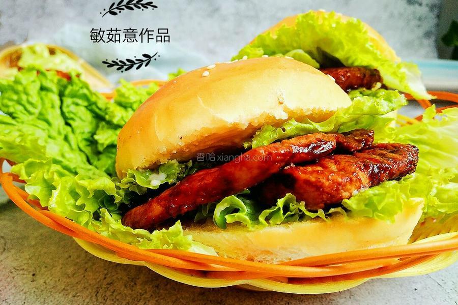 买来的汉堡怎么做汉堡,正宗汉堡做法小视频