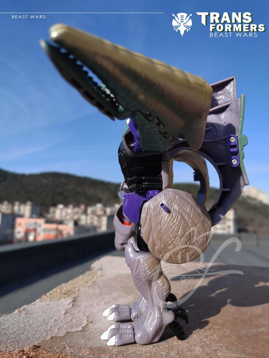 bw金属变体霸王龙威震天,变形金刚bwvs01测评