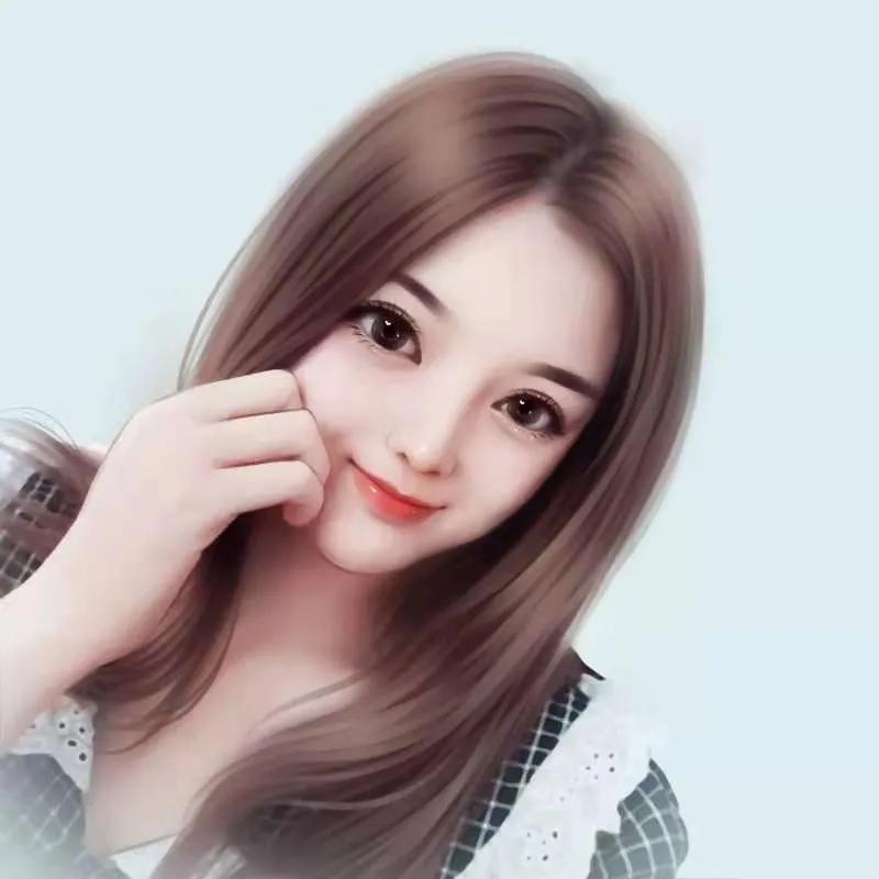 可爱的芭比娃娃手绘头像,换一换你的微信头像吧