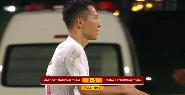 国足5-0马尔代夫艾克森梅开二度,国足世界杯艾克森首秀