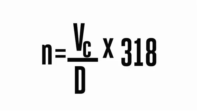 u钻转速和进给参数如何计算,怎么计算刀片上的转速和进给