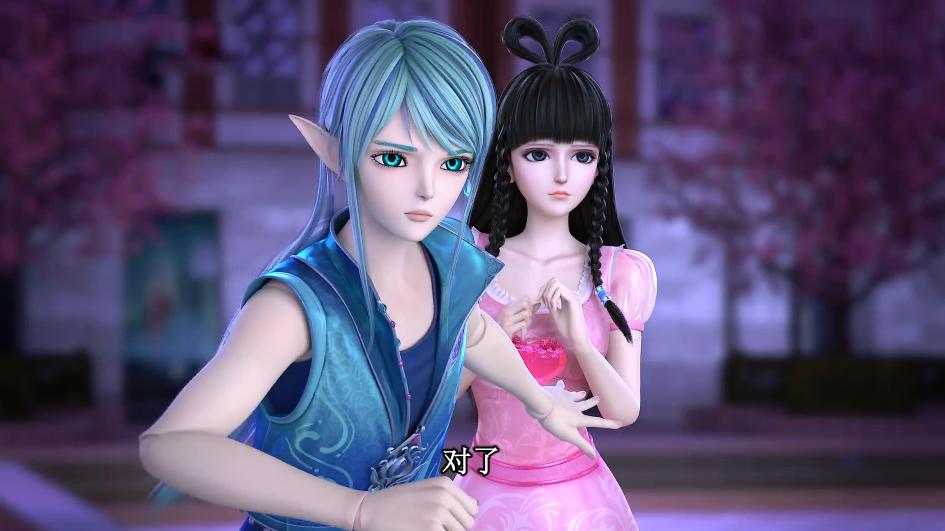 茉莉蓝孔雀裙子太短已经加了遮挡物,而水王子也偷偷穿上打底背心