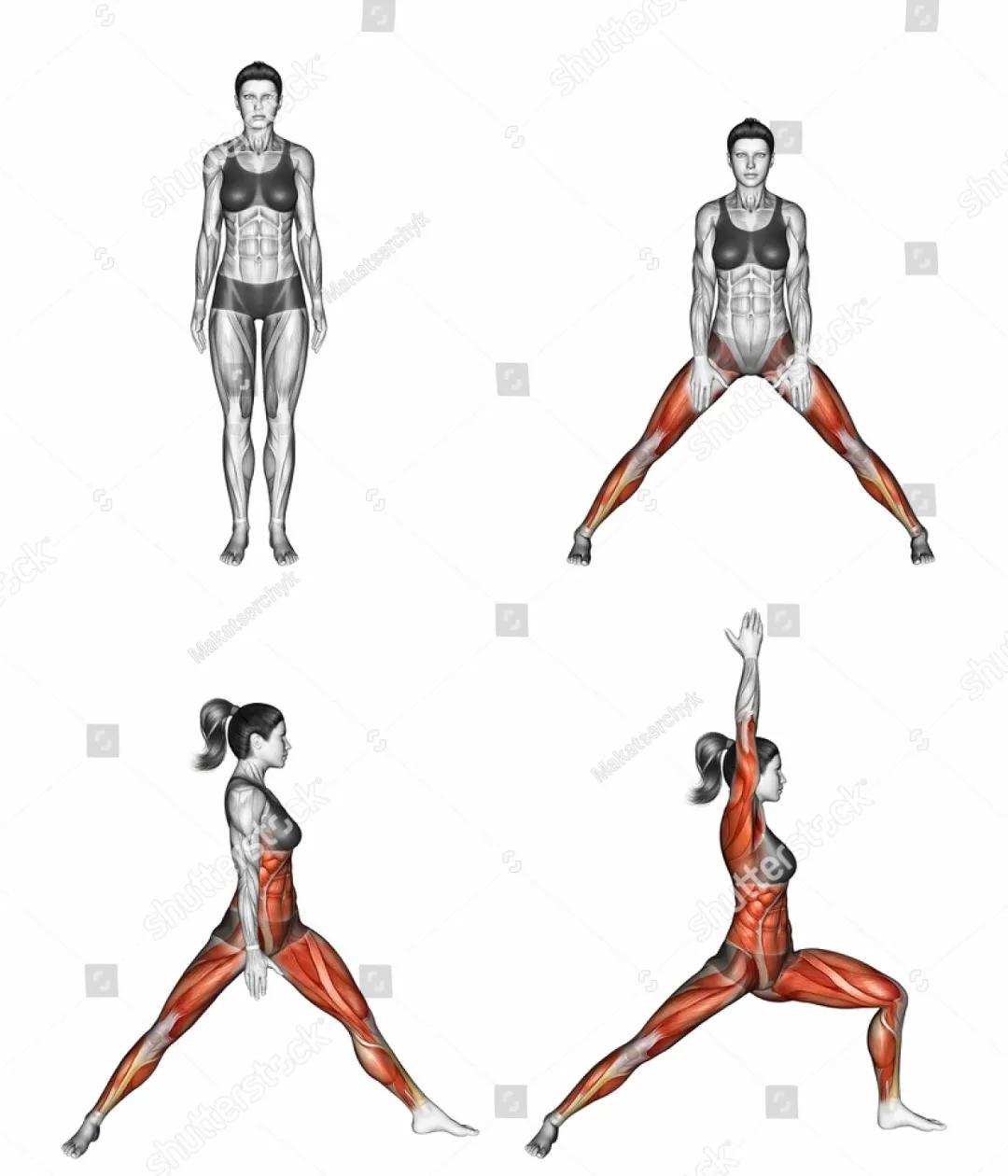 放松肌肉的动作图,各个肌肉的放松方法