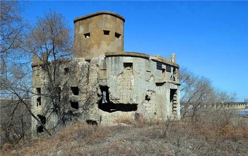 二战中日本的炮楼,日本炮楼碉堡遗址