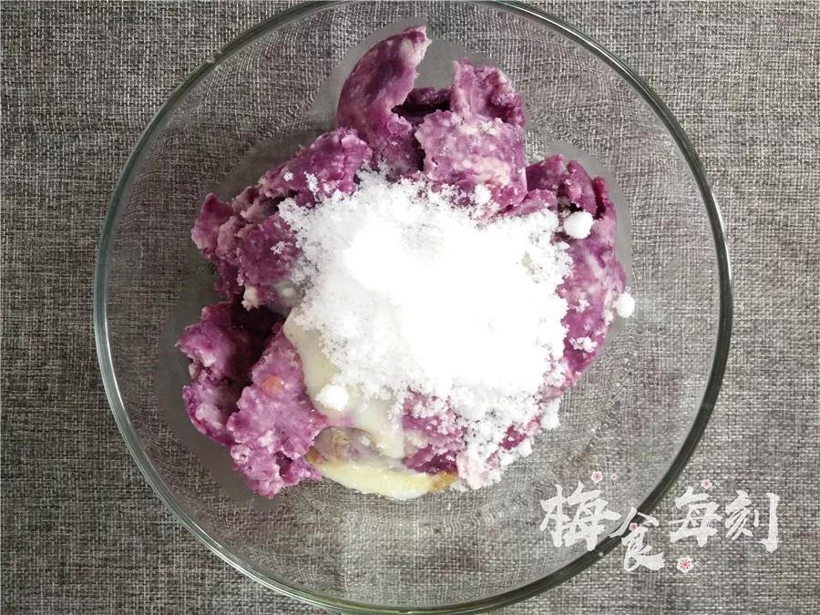 平底锅做紫薯仙豆糕的做法,香芋紫薯仙豆糕烤箱