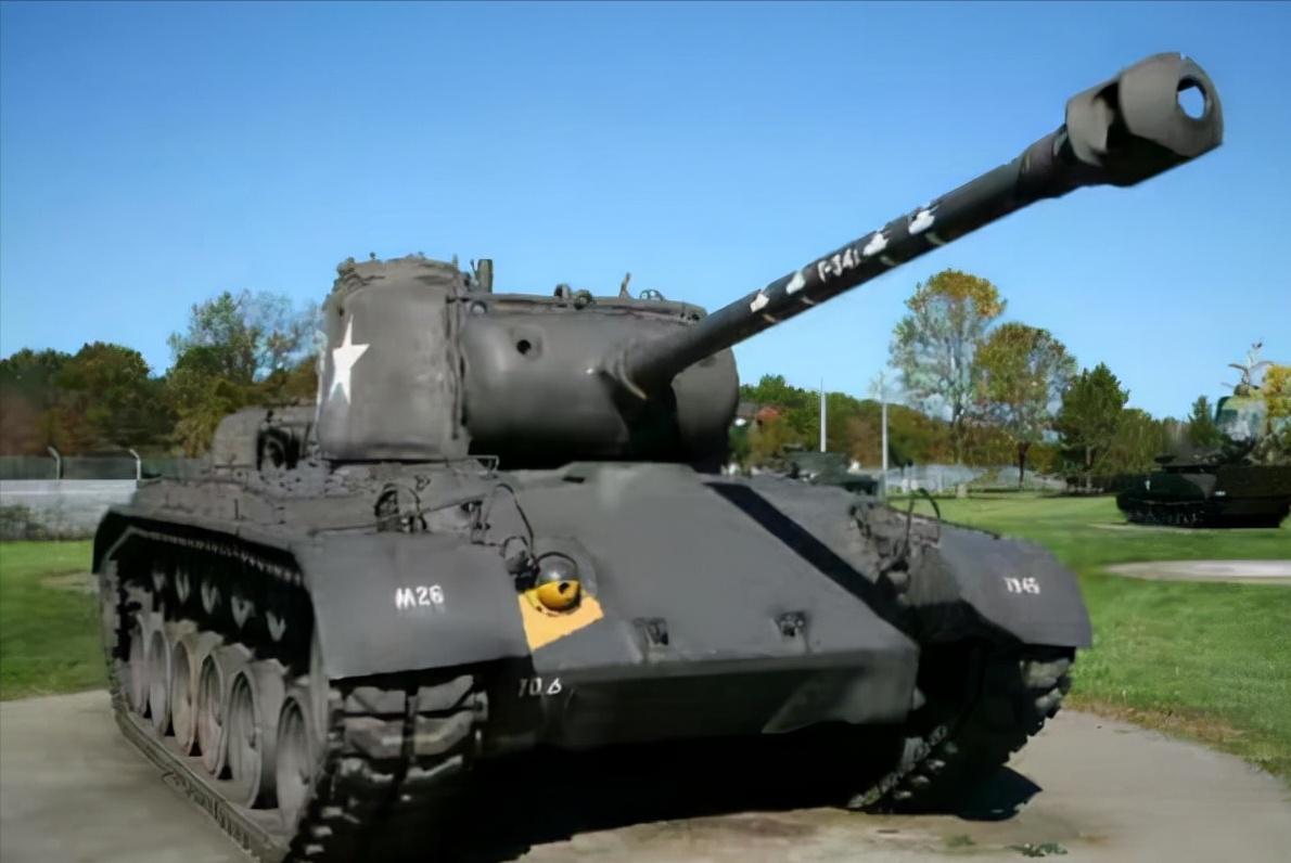 m26潘兴重型坦克vs虎式坦克,潘兴m26和虎式