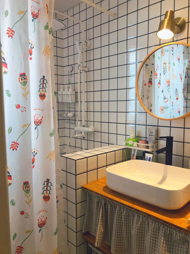 70平两室小户型,原木色的日式小清新,让家更温馨