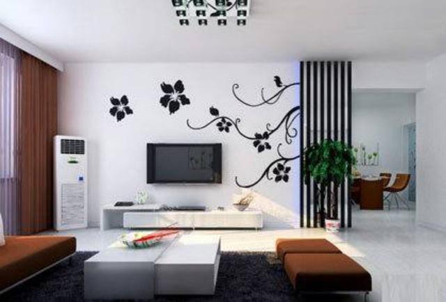 背景墙怎么装修才不占空间,背景墙怎样装实用又好看