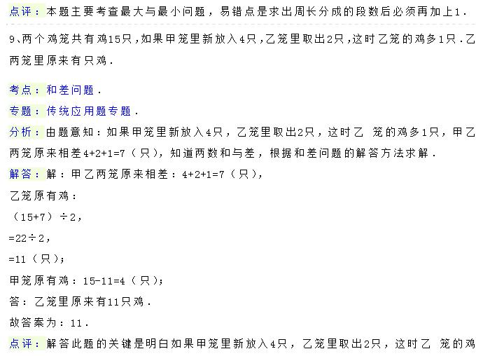 小学四年级数学竞赛题题型有哪些,小学数学四年级上册的竞赛题