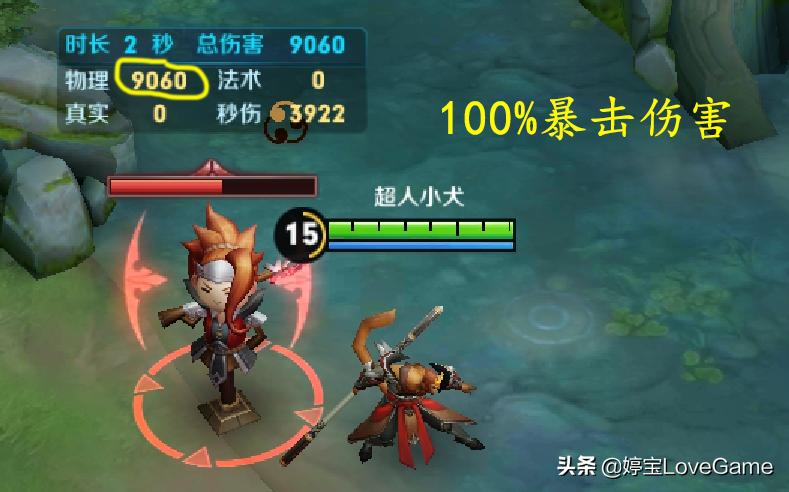 王者荣耀猴子的最强出装暴击1万,王者荣耀猴子100%暴击