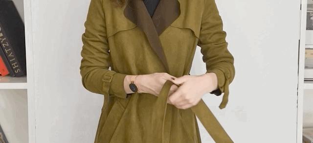 这6种花式打结法,让你把风衣穿得时髦不重样