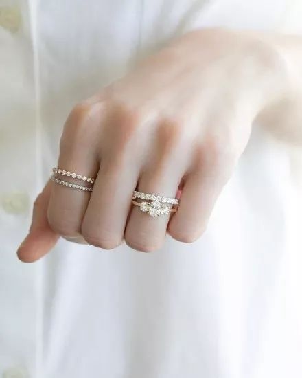 转运招财戒指女气质不掉色,戒指ins小众不掉色招财转运