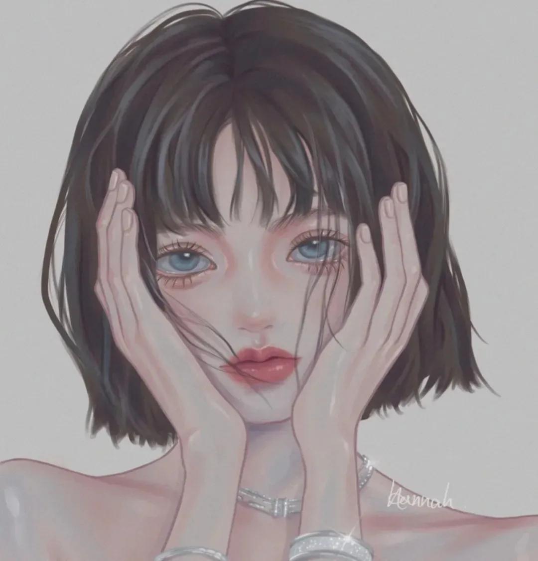 10-13岁女生小学生仙气闺蜜头像,超好看的男生兄弟动漫头像