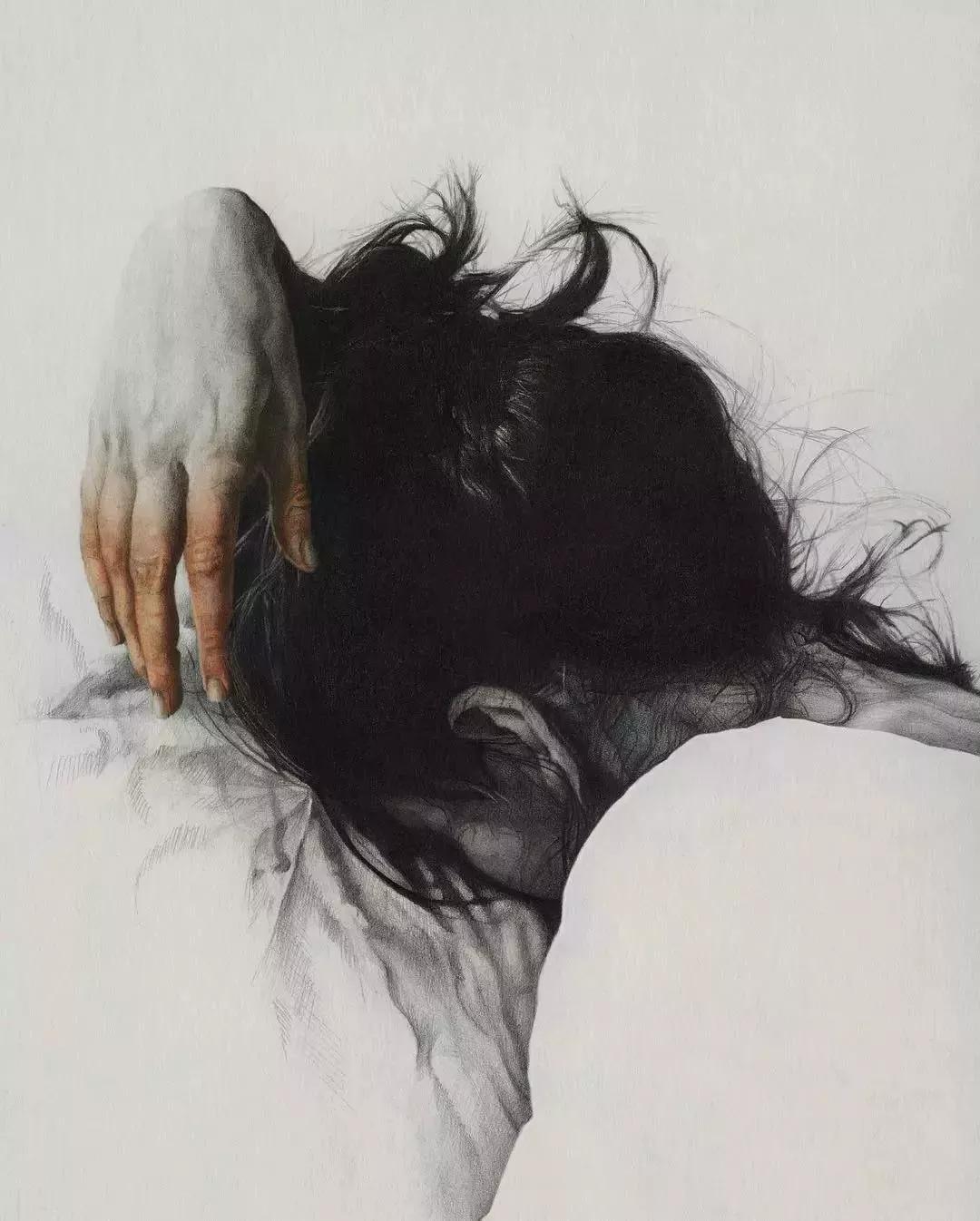 日本艺术素描画家,日本画家的素描作品